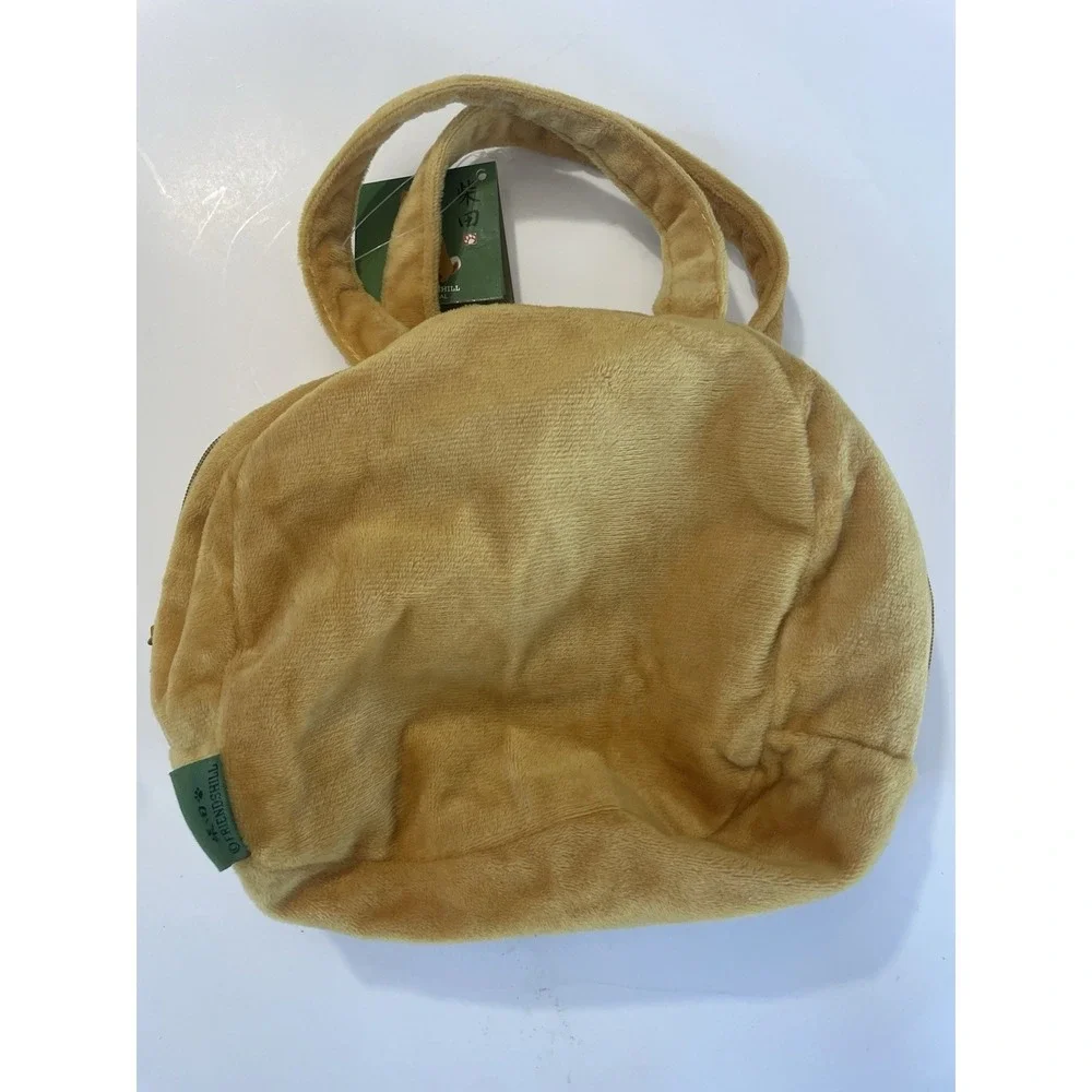 Friendshill Shibata San Shiba Inu Plush Tote‎ Bag Kawaii NWT